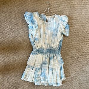 Tie dye mini dress worn once